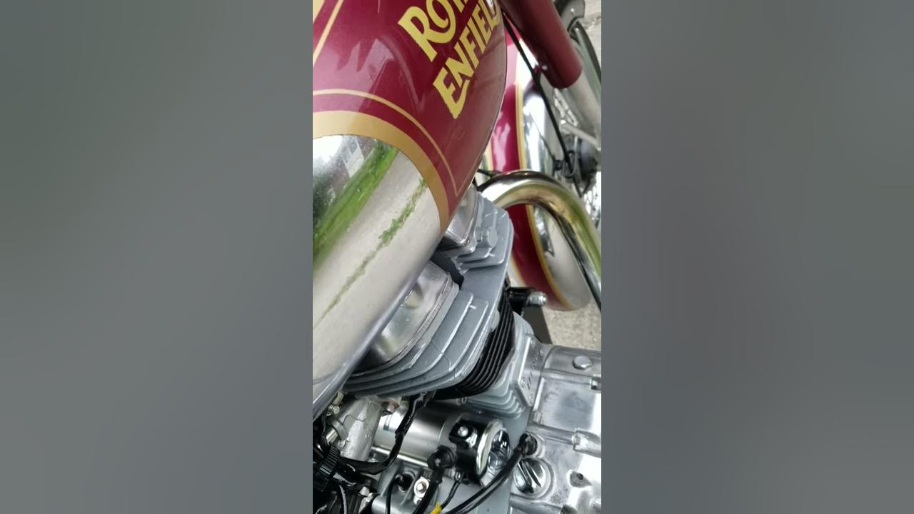 Royal Enfield engine squeaking chirp? - YouTube