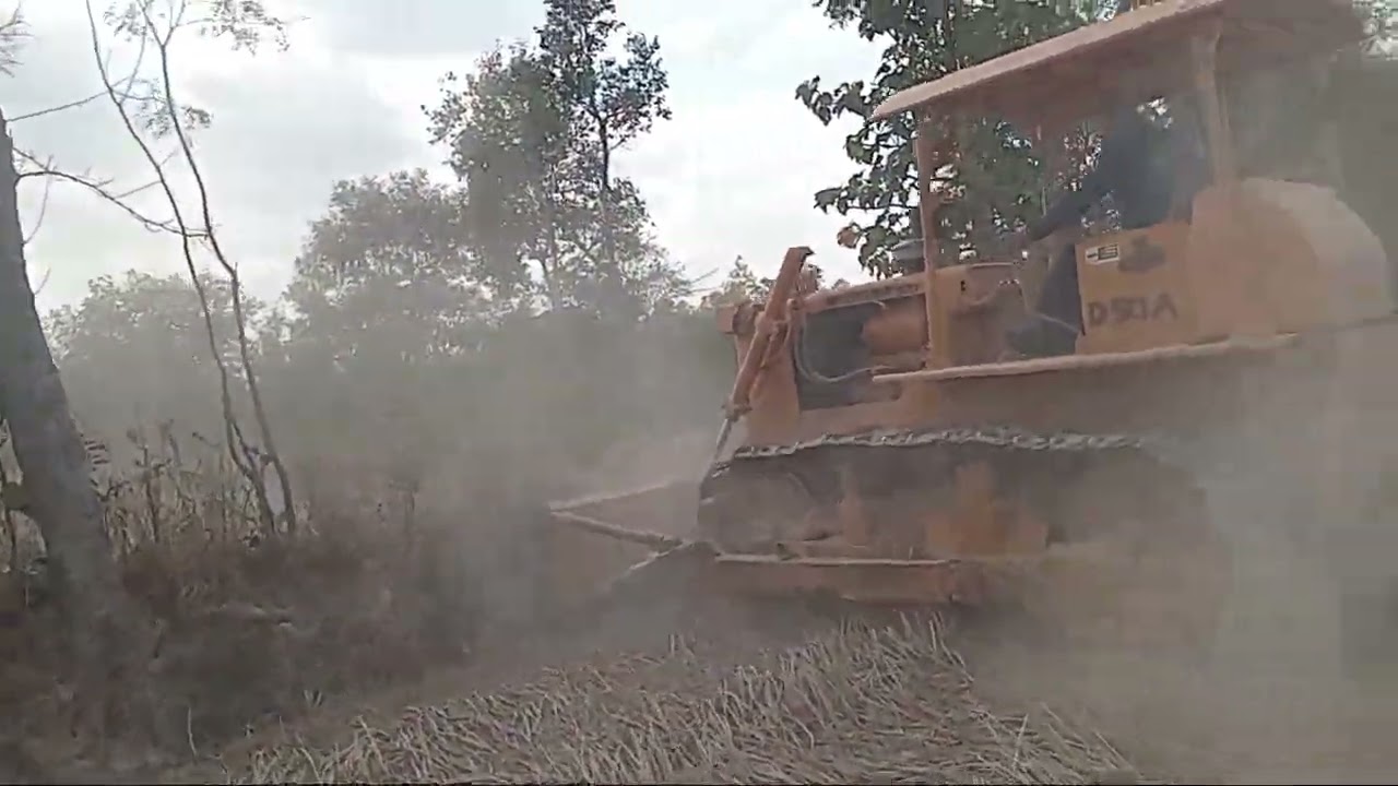 พาชมรถแทรกเตอร์ในตำนานดันคันแทนาแก่นๆ#รถแทรกเตอร์D50A