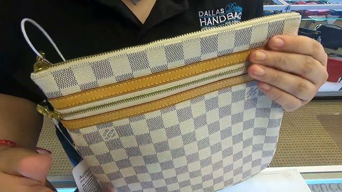 Louis Vuitton Damier Azur Bosphore Crossbody:  Japanese Seller Unboxing, Bag Review