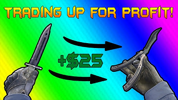 Trading My Knife Up For Profit!