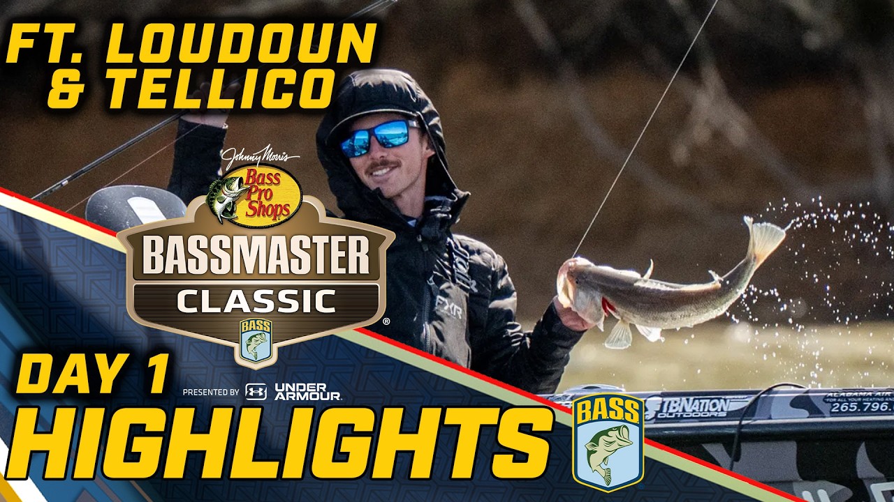Highlights: Day 1 of Bassmaster CLASSIC in Knoxville, TN