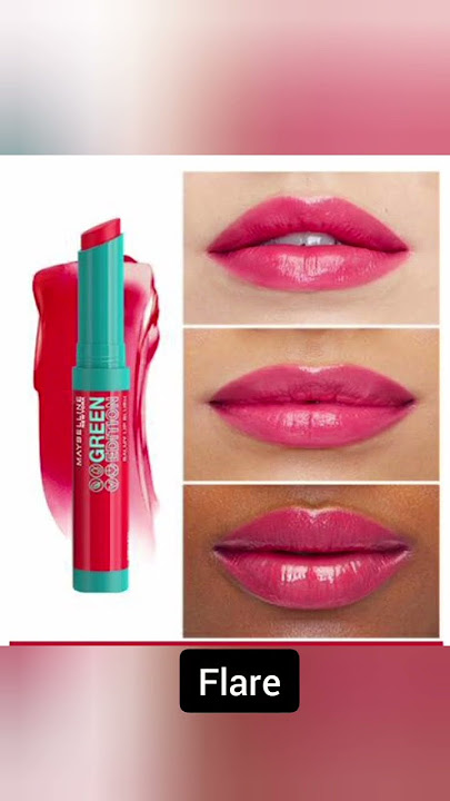 Lip Edition Blush YouTube - Swatches Green | Maybelline Lip 2022 Balmy