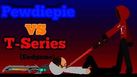 Pewdiepie VS T-Series Endgame (Sticknodes Film and Animation)