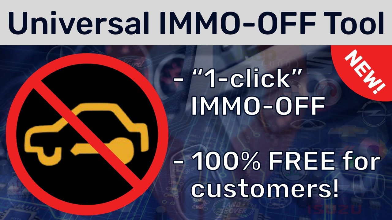 Universal Immo Decoder Tool for IMMO OFF Remove Delete Disable