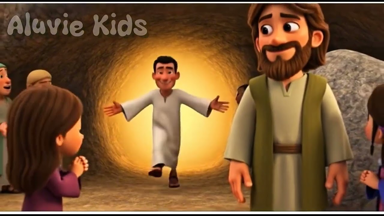 ✨ Jesus é a Vida! – A História de Lázaro ✨