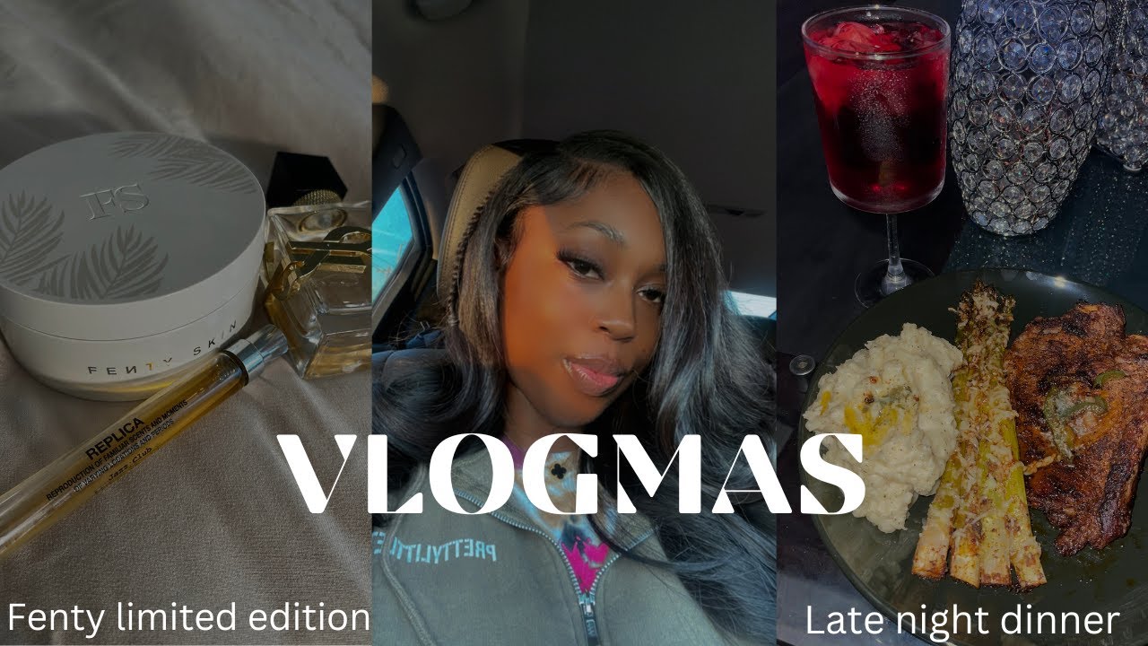 VLOGMAS EP.2 GOT THE LIMITED EDITION FENTY BODY BUTTER + CHRISTMAS