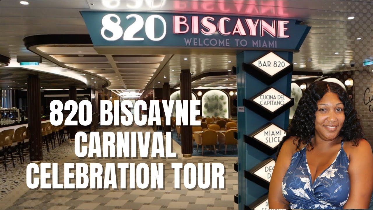 You HAVE To See This!!  | 820 Biscayne Carnival Celebration New Ship Tour