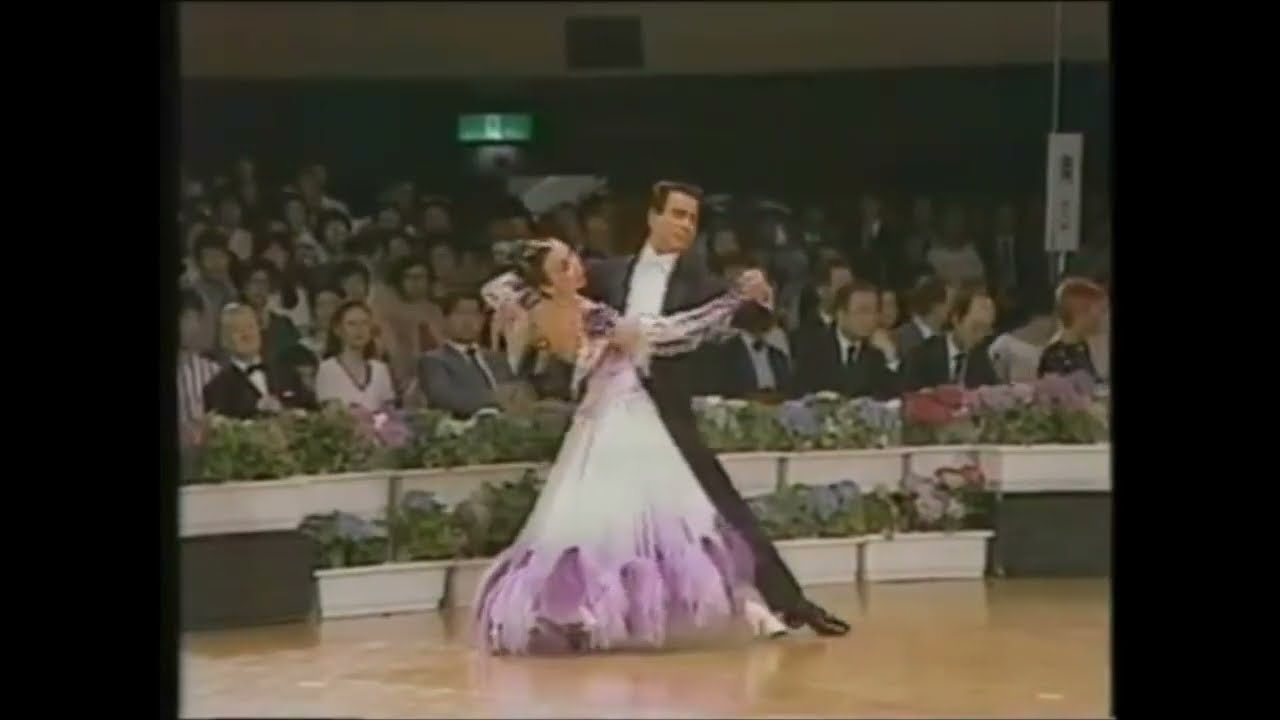 社交ダンス ソロ競技 068 スローフォックストロット（Ballroom Dance