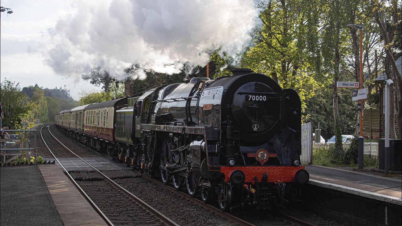 Britannia’s First Mainline Charter Since Overhaul! - The Severn Valley Enterprise!