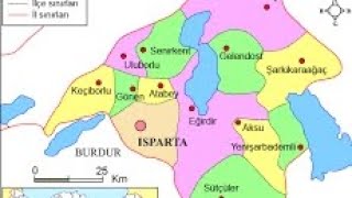 32-Isparta İlçeleri Belediye Logoları İlçelerin Nüfusları Ve Fotoğraflar