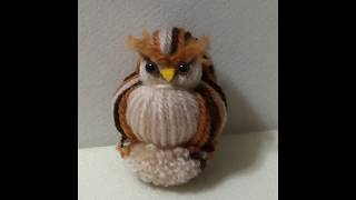 ボンボン手芸で色々な鳥を作ってみよう　ポンポン手芸