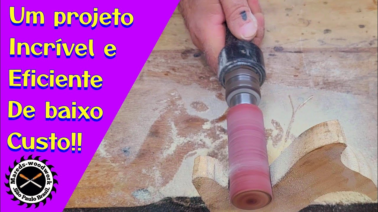 PEQUENA GIGANTE - Micro retifica feita com motor de tanquinho, todo passo a passo pra você !!!