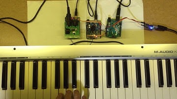 Arduino Dual I2C MIDI Relay