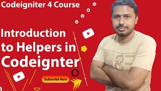 Introduction to Helpers in Codeigniter 4 | How helpers work in ci | custom helpers in Codeigniter