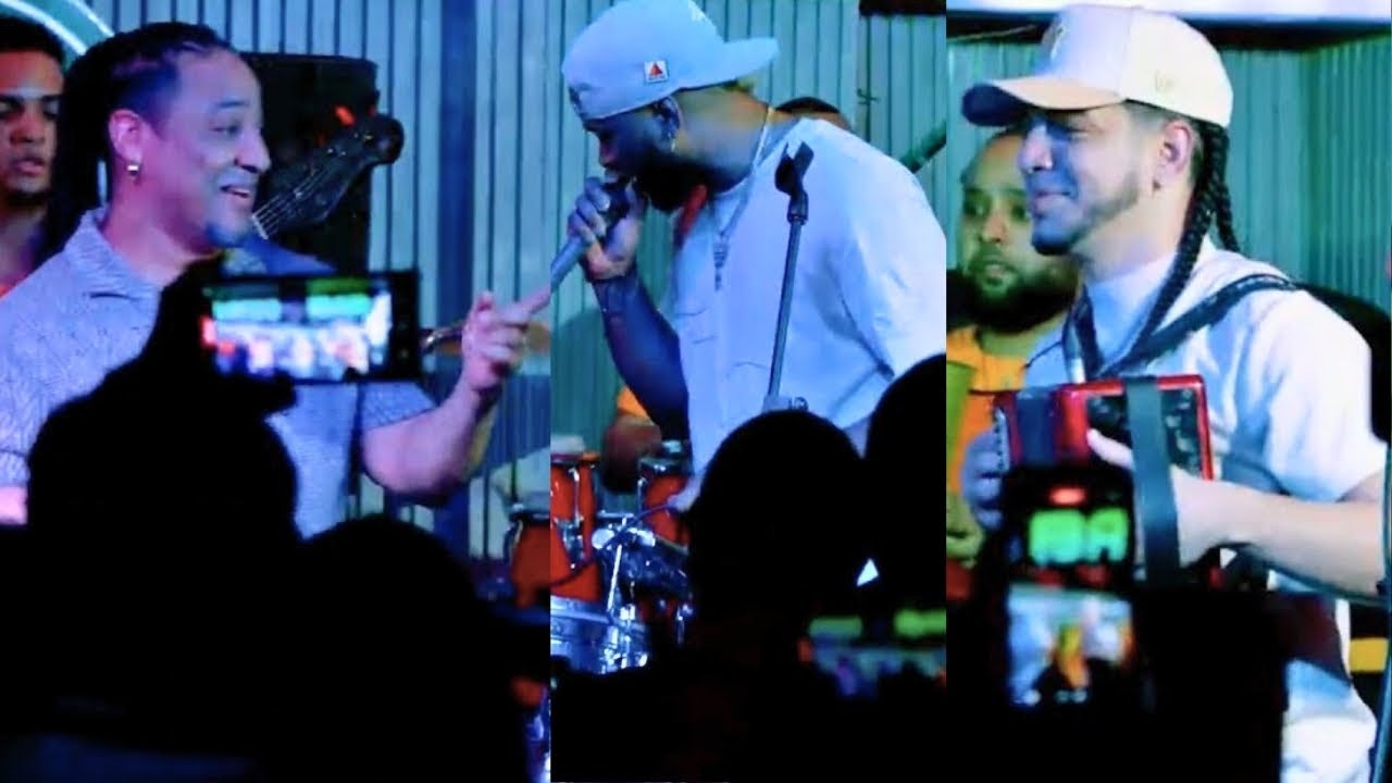 EL RUBIO ACORDEÓN Y FABIAN LA VOZ SORPRENDEN A KRISSPY