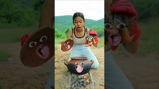 The guy show AMAZING Smart and Useful in Forest #bushcraft​ #survival​ #outdoors​ #skills​