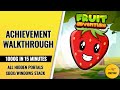 Fruit adventure  achievement walkthrough 1000g in 15 minutes xboxwindows stack