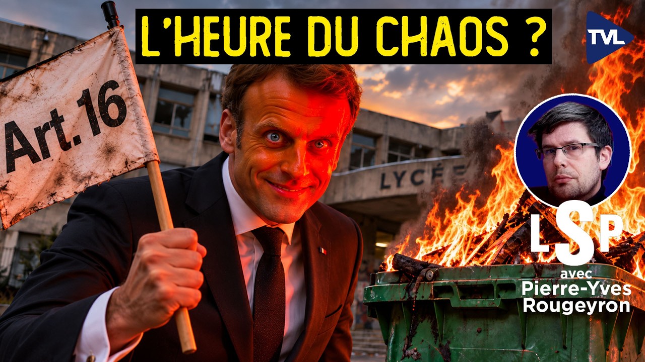 Bardella, LFI, Macron : À qui profite le chaos ? – Pierre-Yves Rougeyron dans Le Samedi Politique