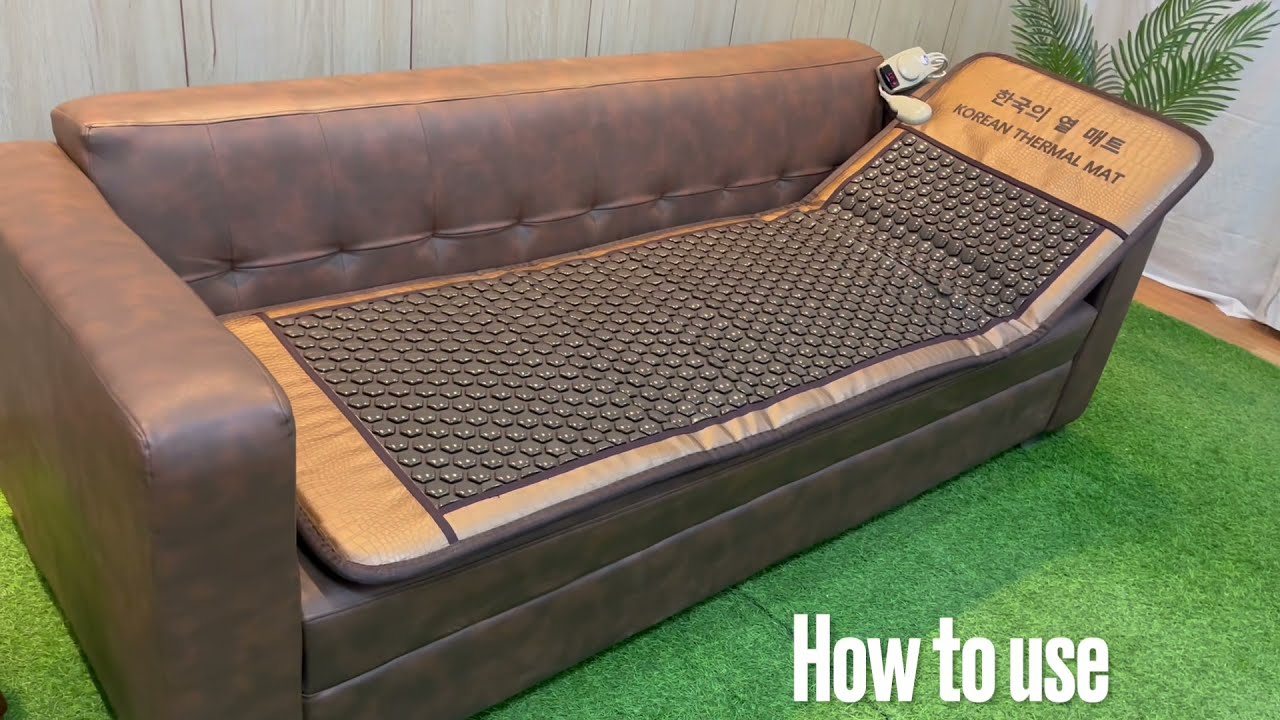 Tourmaline 700 Stone Mat - How to Use | Korean Thermal Mat with Far Infrared Rays | ARG 718B