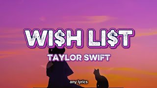 Taylor Swift - Wi$h Li$t (Terjemahan Lirik Indo Non baku)