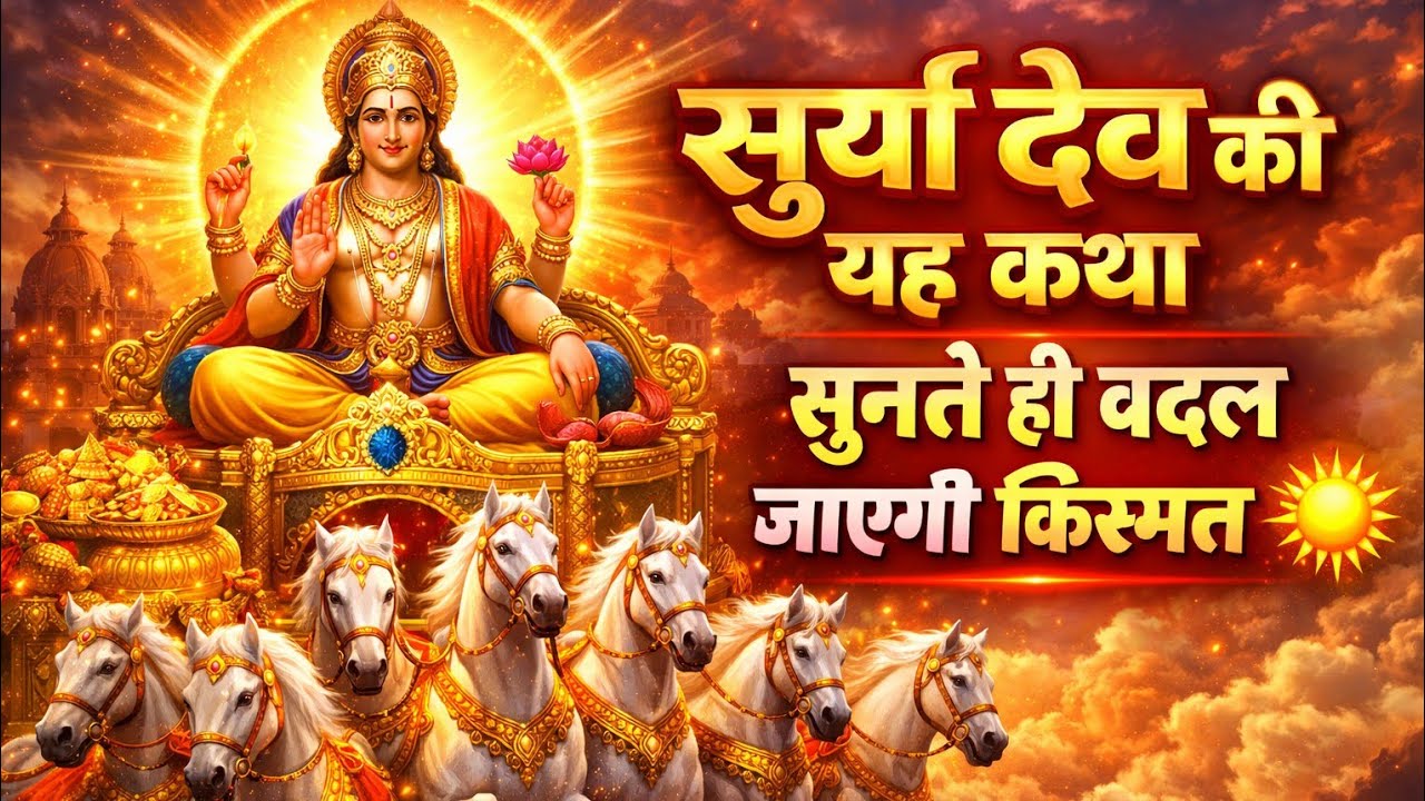 सूर्य देव की चमत्कारी कथा | अंत में ऐसा रहस्य जो सब बदल देगा! Surya dev katha 