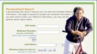 Medicare Plan Finder Lesson 1: Getting Started