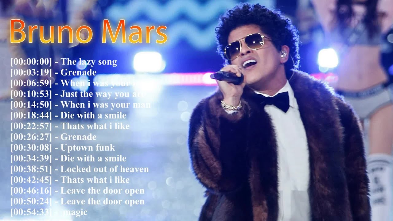 Bruno Mars Number 1 Hits