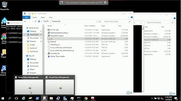 Publish Certificate with Active Directory Group Policy to All Computers