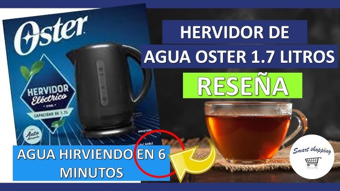 Pava eléctrica Oster® control de temperatura para mate BVSTKT4970W