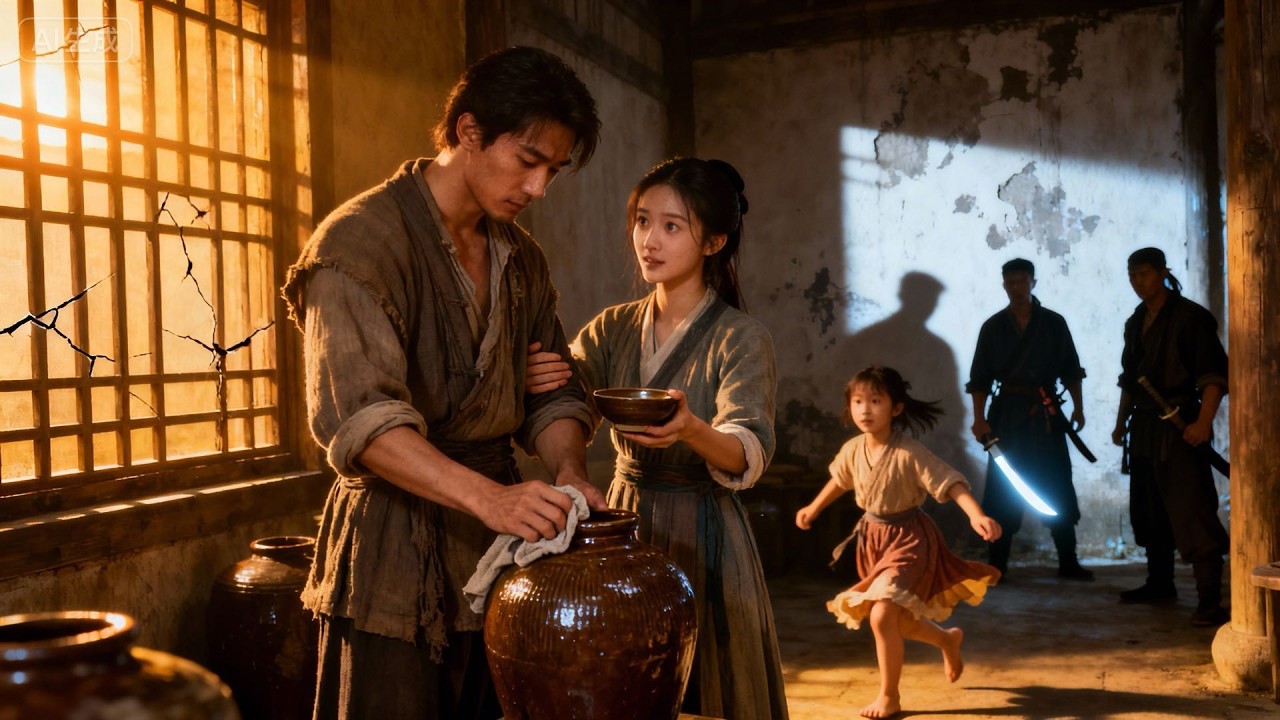 ⚔️武林至尊自廢武功甘當賣酒郎!惡霸上門欺辱母女 一聲劍鳴響徹九州:劍神歸位!