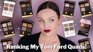 Ranking All Of My Tom Ford Eyeshadow Quads