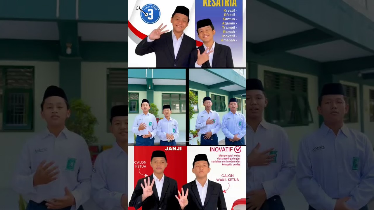 CALON KETUA DAN WAKIL KETUA OSIM MTS AL-FALAAH PANDAK