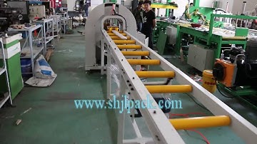 automatic copper power busbars wrapping packing machine