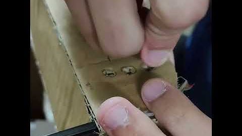 Process working on our Ecobin prototype (Psychomotor Skill)