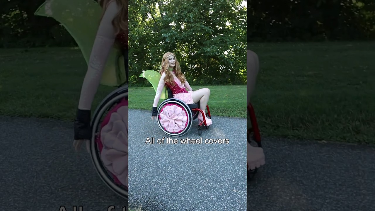 All of my Wheelchair Wheel Covers