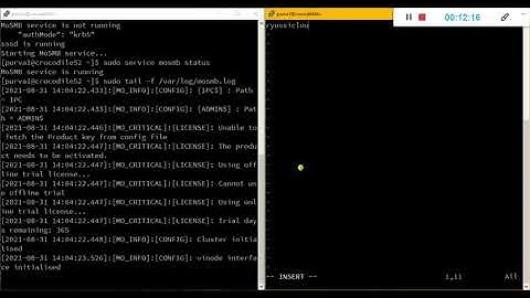 MoSMB Cluster Configuration for  kerberos krb5 authentication