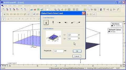 MAXSURF Multiframe - Patch Loads