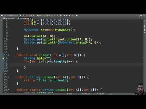 Sets Operations in Java From Scratch - YouTube