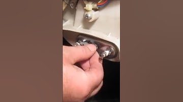 Replacing the heating element in a washing machine with direct drive.