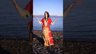 Turning ancient Minoans art into real clothing ✨#minoan #ancient #fashionhistory #mysca #greek