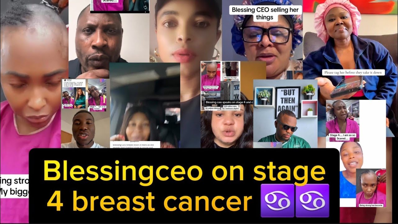 Nigerians react to BLESSINGCEO'S stage 4 cancer,surprising, criticised, cou6it be pranks 