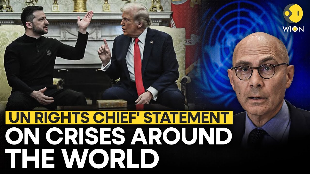 United Nations LIVE: UN Rights Chief Gives Global Update On Crises Around The World | WION LIVE