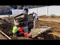 ONE OF OUR SKID STEERS ROLLED/ FLIPPED!!!! Caught on camera.