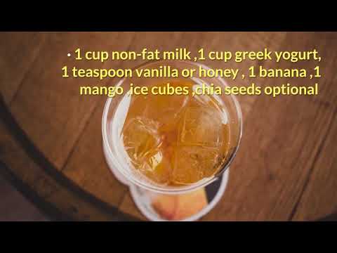 how-to-make-mango-banana-&-pineapple-smoothies