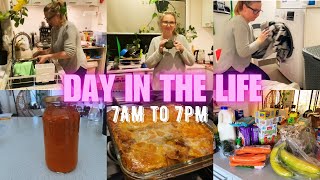 Full Day In The Life Mom of 3 Vlog. Aldi haul, Cleaning, Cooking.