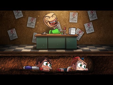 Minecraft - ESCAPE BALDI THE PSYCHO TEACHER! (Baldi's 