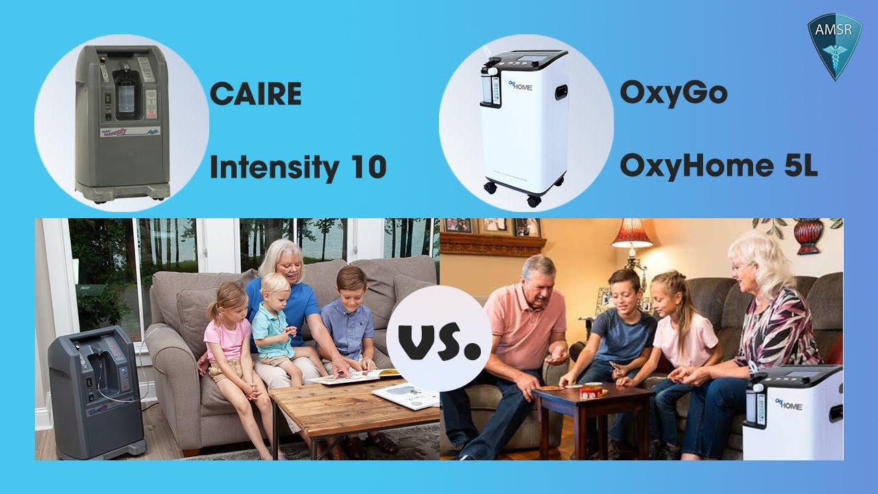 CAIRE Intensity 10 vs OxyHome 5L Comparison