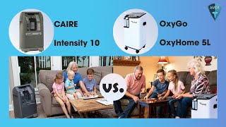CAIRE Intensity 10 vs OxyHome 5L Comparison