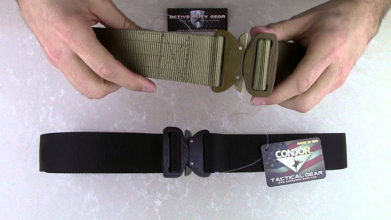 VTAC Cobra Belt Large Nylon Black