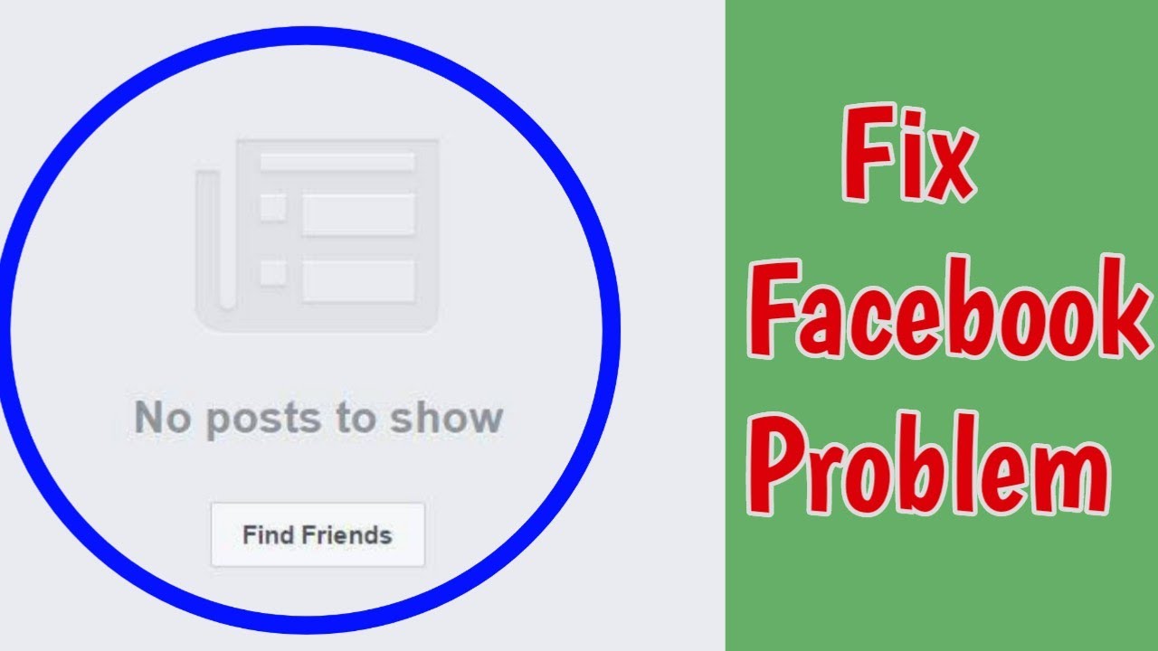 Fix Facebook No Post Available Problem Solve Facebook No Post Available Problem solution YouTube